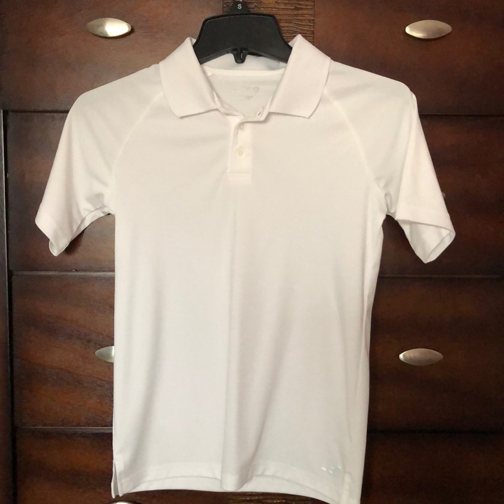 White bcg boy/girls shirt